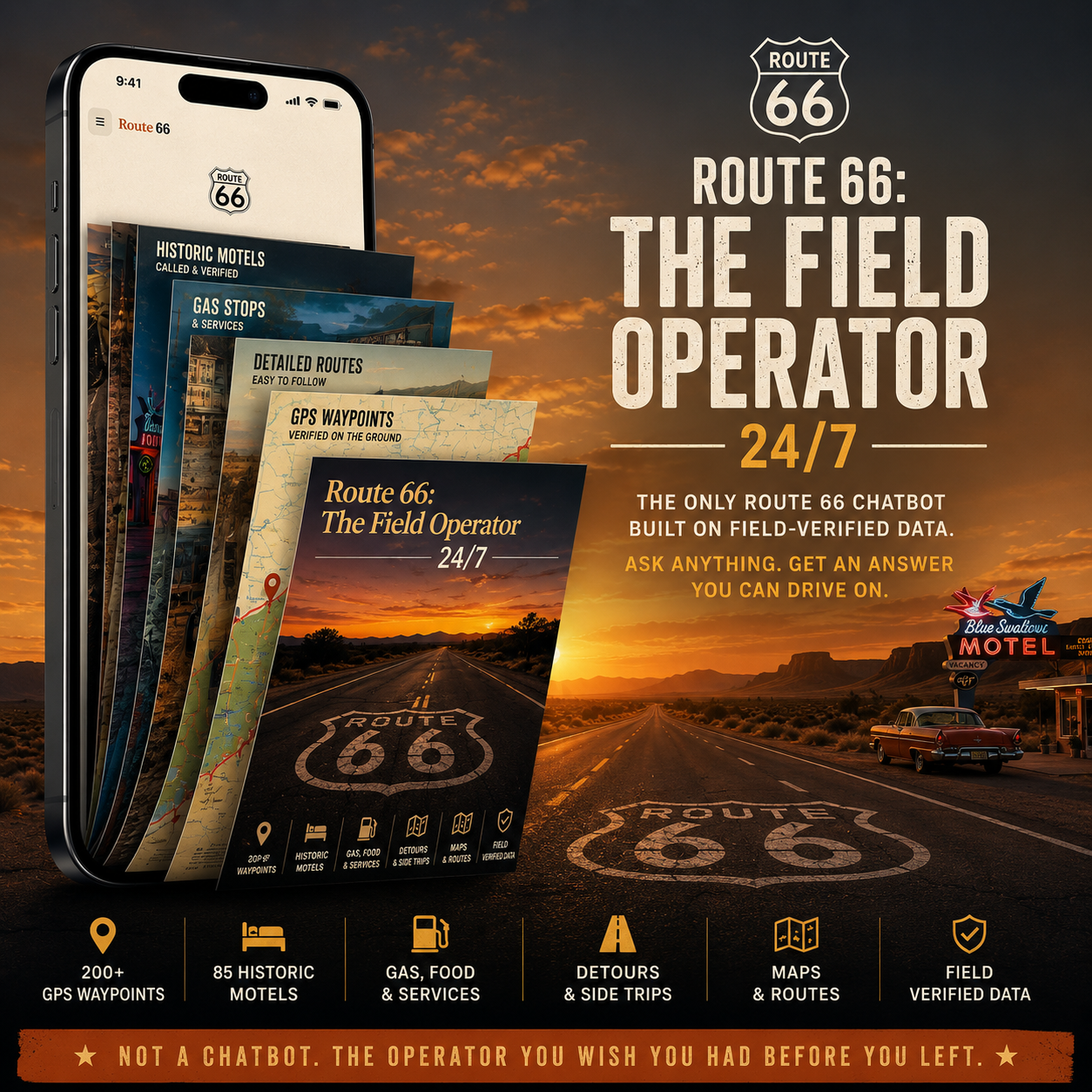 Route 66: The Field Operator 24/7
