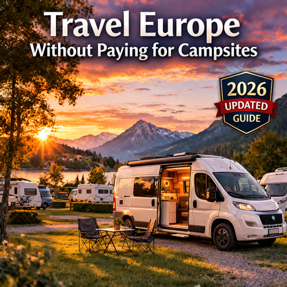 Europe Overnight Parking Bible - 500+ Free GPS Spots