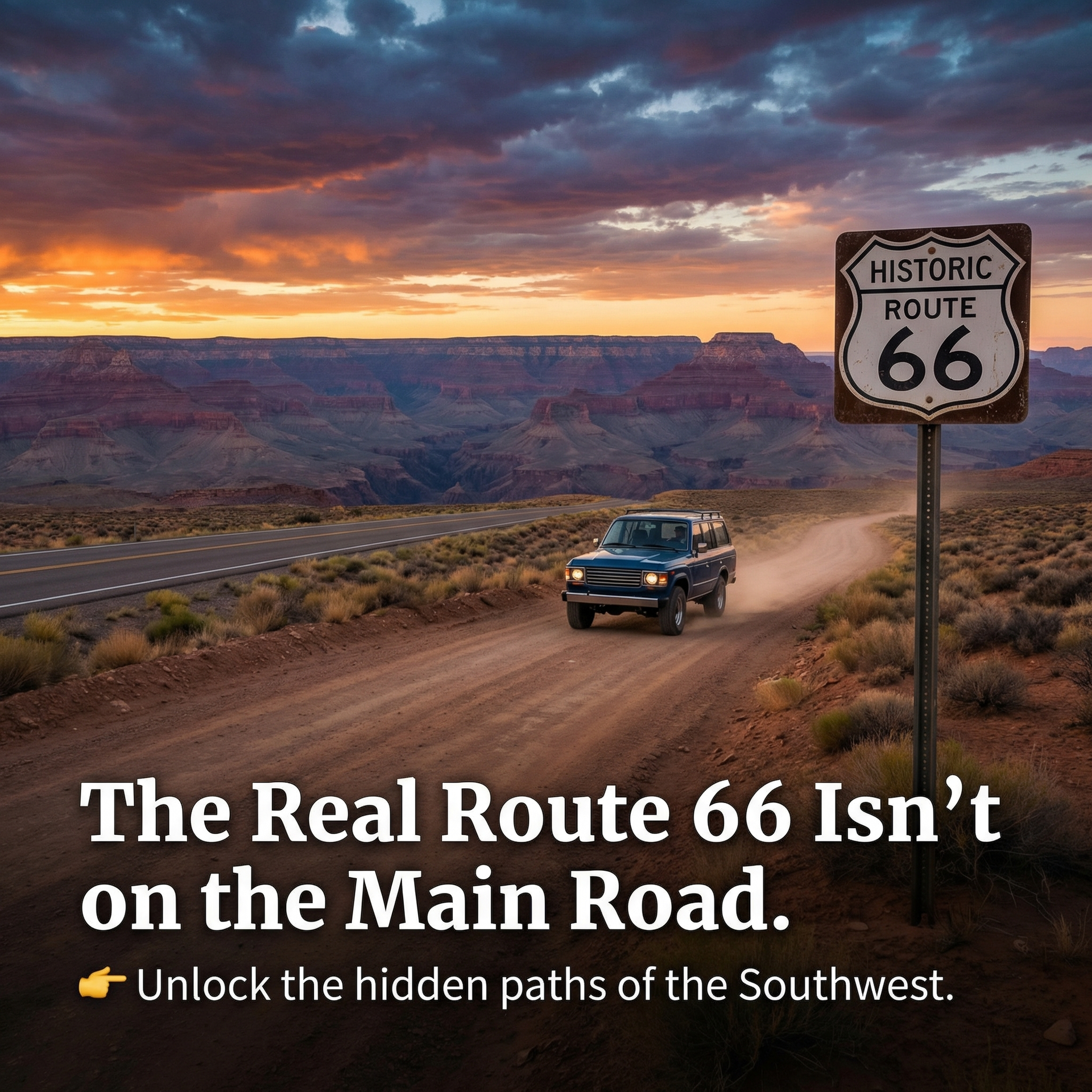 ルート66 Route 66 Detours & Side Trips – Europe RoadTrip