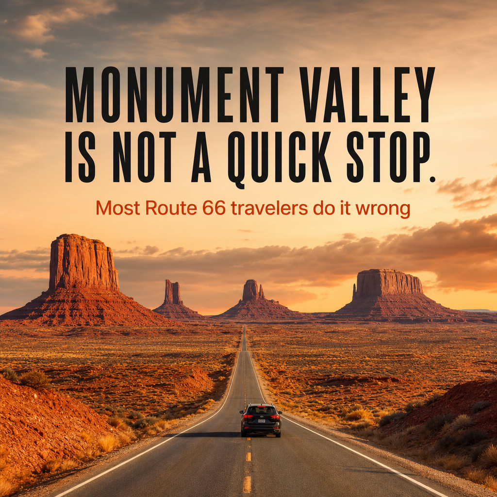 Monument Valley Detour  — Route 66