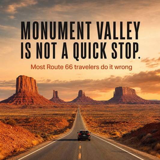 Monument Valley Detour  — Route 66